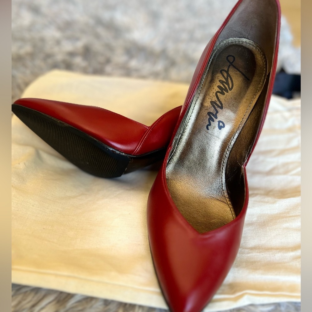 Lanvin high heels, size 36, red color